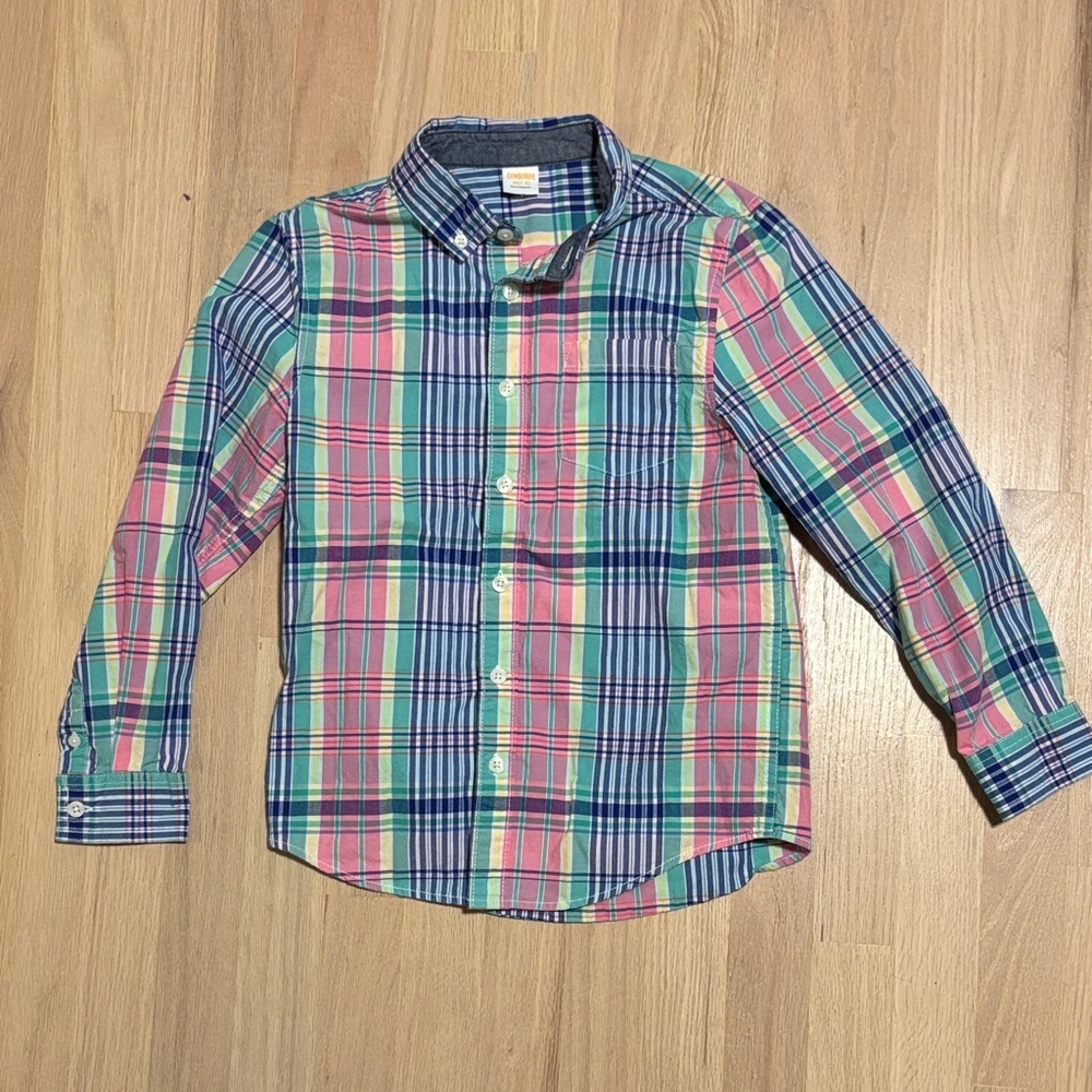 Gymboree Multicolor Plaid Shirt